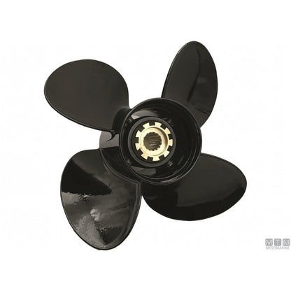 Elica Alice in alluminio per motore Mercury 40-125 HP — 13.8 x 13 - 4 pale