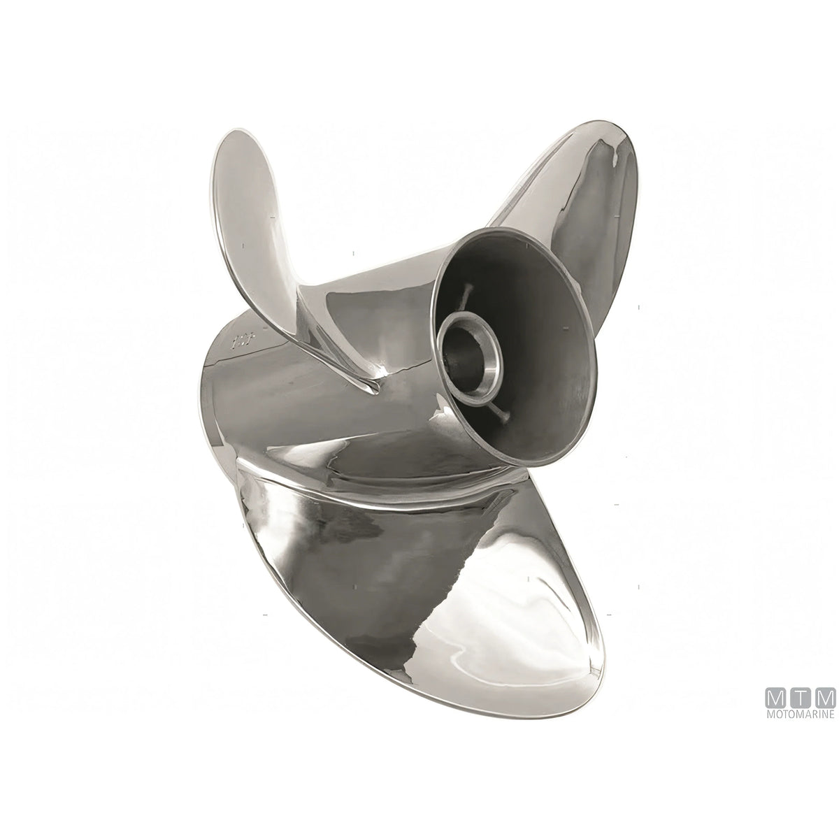 Elica Alice in acciaio inox per Mercruiser Bravo III e Yanmar — 3 pale 14 3/8 x 18