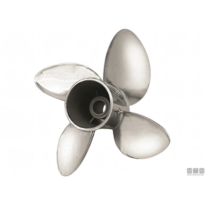 Elica Alice acciaio inox fuoribordo — 14 x 20 - RH - 4 pale