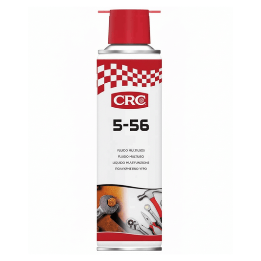 Spray CRC 5-56 fluido multiuso sbloccante lubrificante, bomboletta bianca e rossa con tappo rosso 100ml