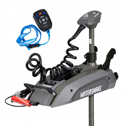 Motore Elettrico Watersnake Stealth 54 lb 12V da Prua con Telecomando - Watersnake