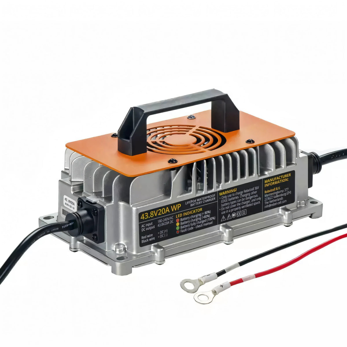 Caricabatterie LiFePO4 20A per Batterie Rebelcell EDGE 12V 24V 36V - Rebelcell