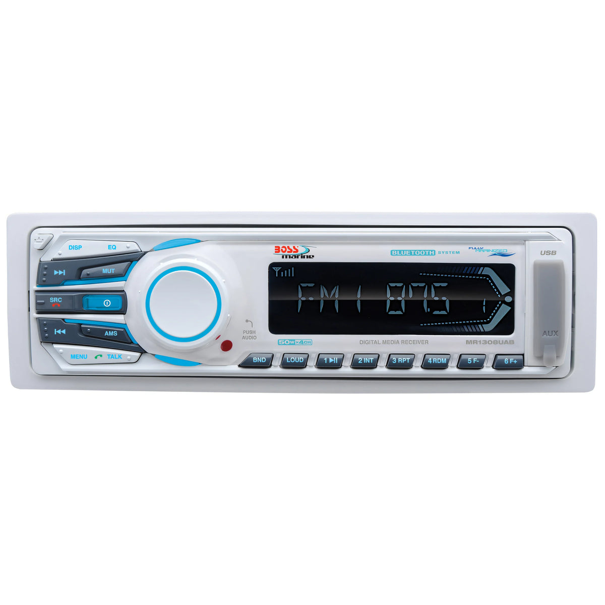 Radio marina Boss Marine MR1308UAB Bluetooth USB SD senza CD