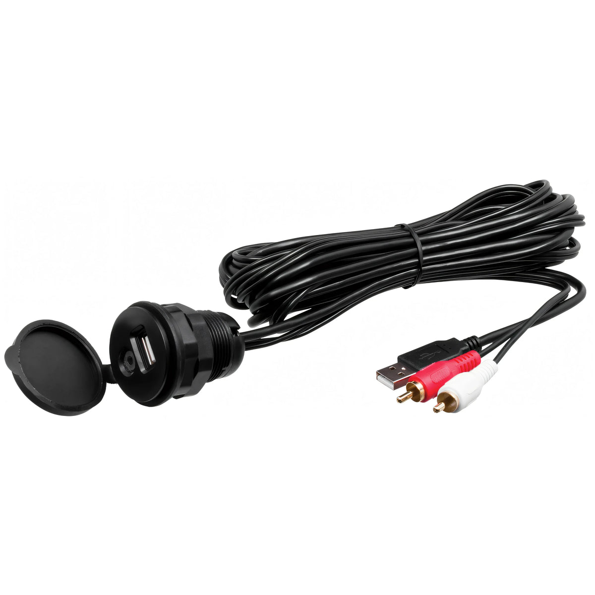 Stereo da cruscotto Boss Marine MGR 350B dettaglio comandi