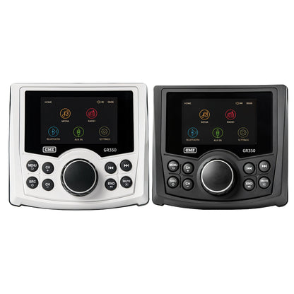 Stereo da cruscotto GME GR350BT vista frontale