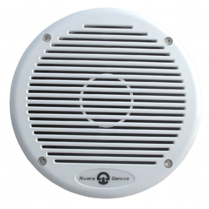 Coppia altoparlanti marini Riviera 80W bianchi sottili