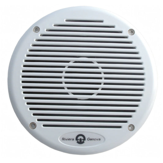 Coppia altoparlanti marini Riviera 80W bianchi sottili