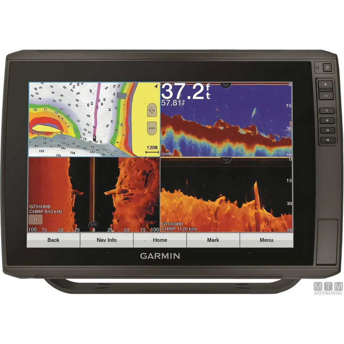 Chartplotter Garmin ECHOMAP Ultra 2 102sv 10" con Trasduttore GT56UHD-TM