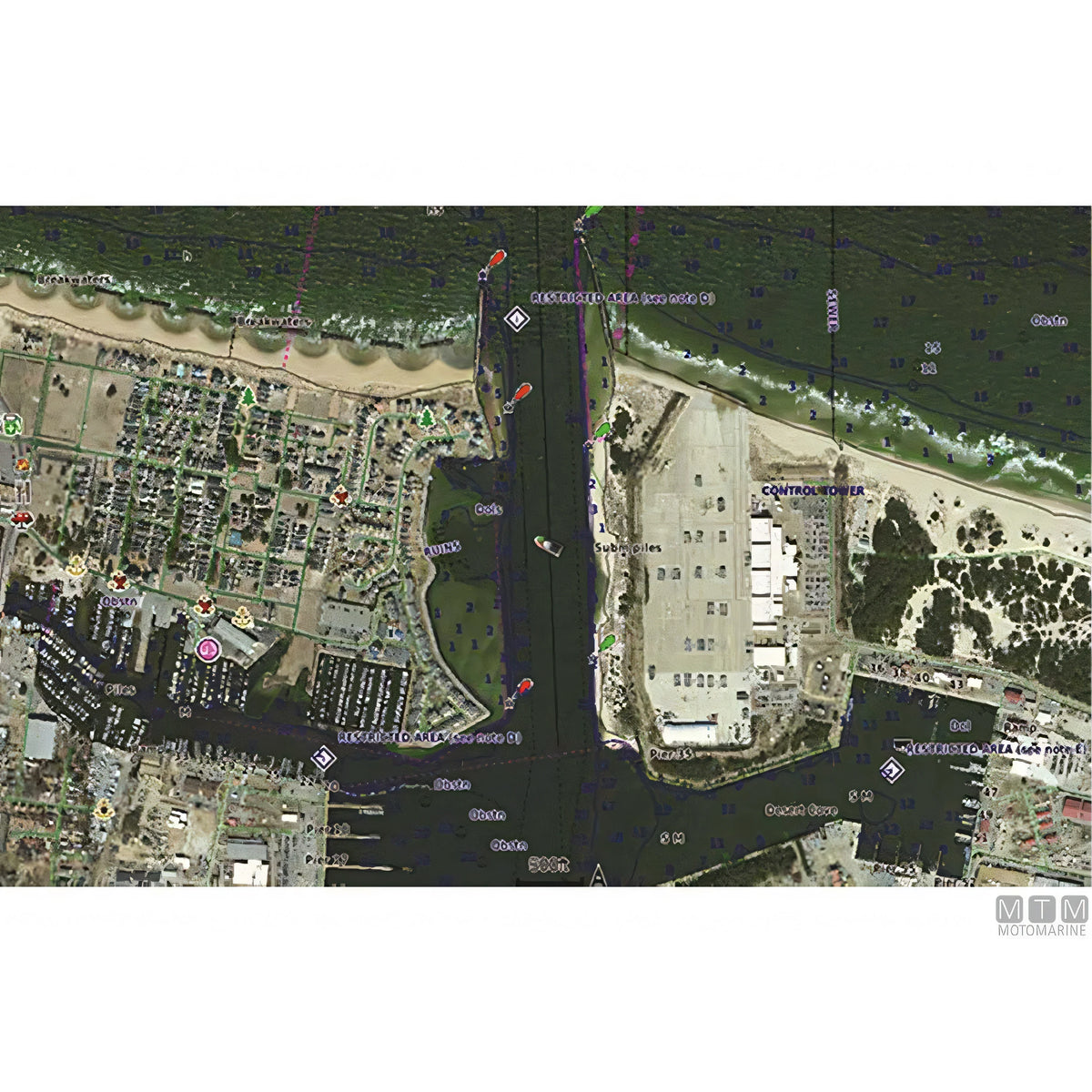 Garmin BlueChart g3 Vision Small Area, scheda cartografica elettronica — Golfo di Lione e San Remo