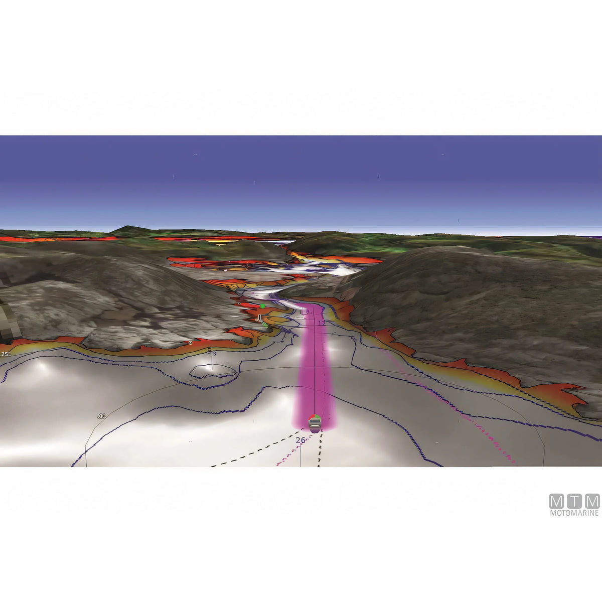 Garmin BlueChart g3 Vision Small Area, scheda cartografica elettronica — Golfo di Lione e San Remo