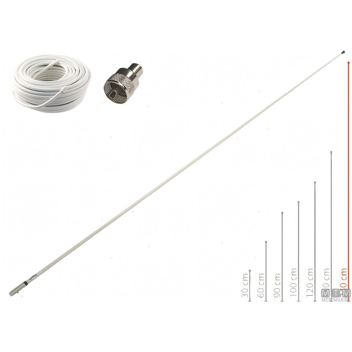 Glomex ricambio antenna VHF RA1206 Motor — RA1206 Motor