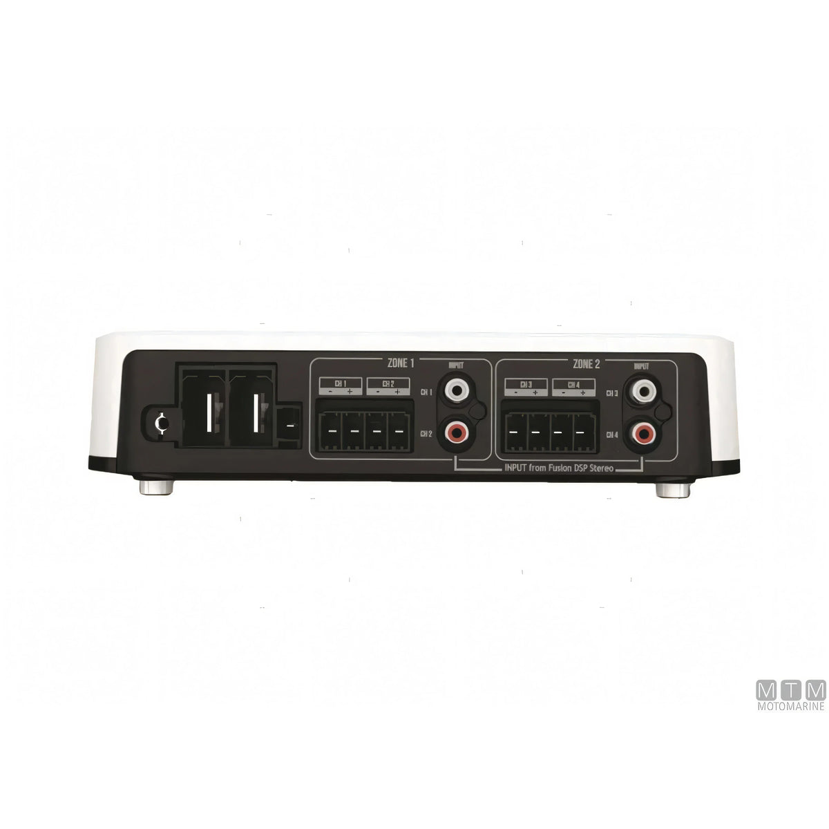 Amplificatore Fusion Apollo MS-AP per impianto audio nautico — 4 canali