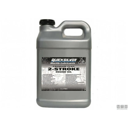 Quicksilver olio motore 2 tempi TC-W3 Premium Plus confezione cartone — vista 3