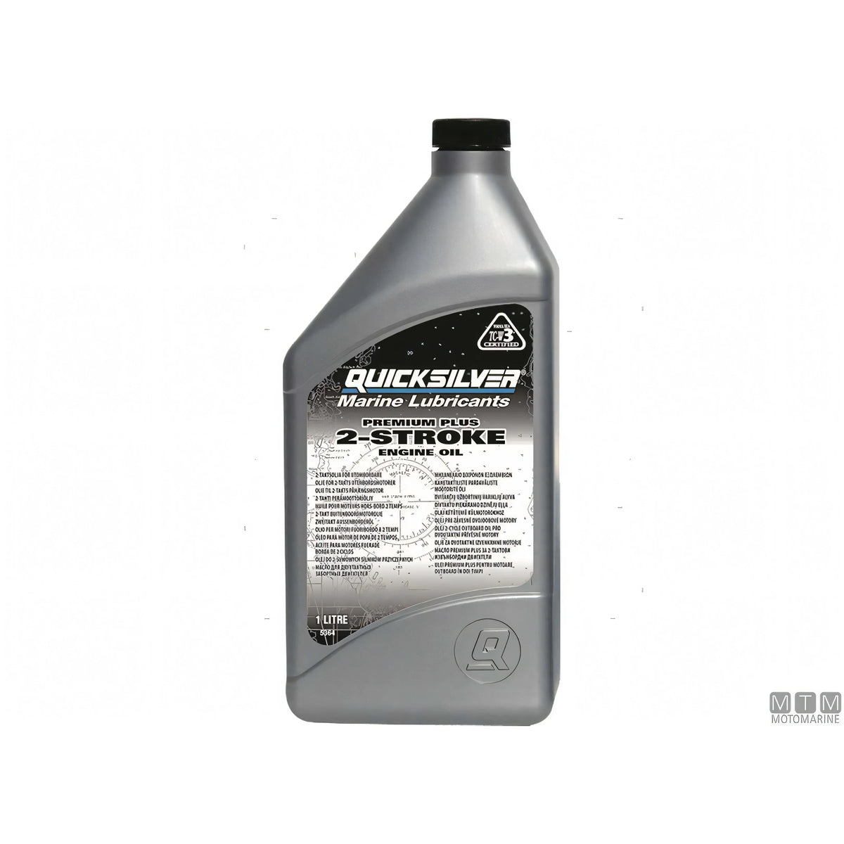 Quicksilver olio motore 2 tempi TC-W3 Premium Plus confezione cartone