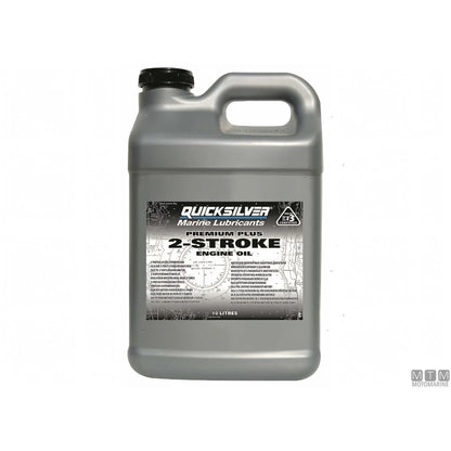 Quicksilver olio motore 2 tempi TC-W3 Premium Plus confezione cartone — Cartone 2 x 10 L