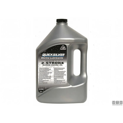 Quicksilver olio motore 2 tempi TC-W3 Premium Plus confezione cartone — Cartone 3 x 4 L