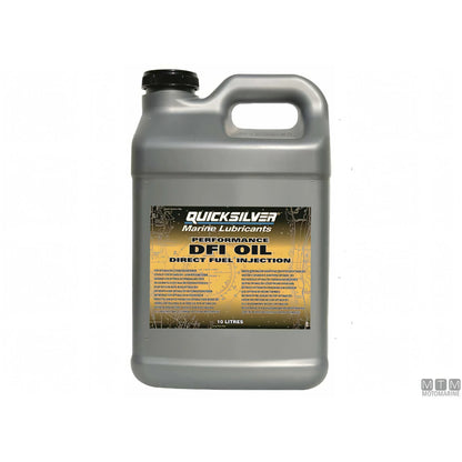 Quicksilver Olio 2 Tempi TC-W3 Premium Plus DFI confezione 2x10L — Cartone 2 x 10 L