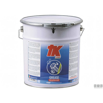 Silpar TK grasso bianco allo zinco — Secchio 5 Lt
