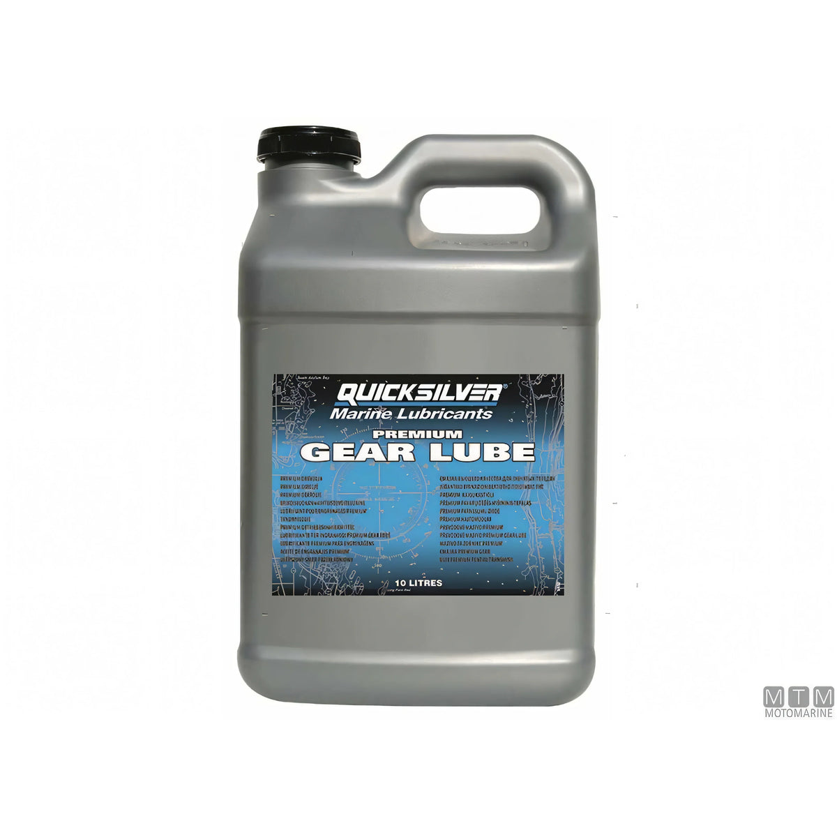 Olio piede Quicksilver SAE 80W90 confezione cartone 2x10 litri — Cartone 2 x 10 L