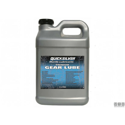 Olio piede Quicksilver SAE 80W90 confezione cartone 2x10 litri — Cartone 2 x 10 L