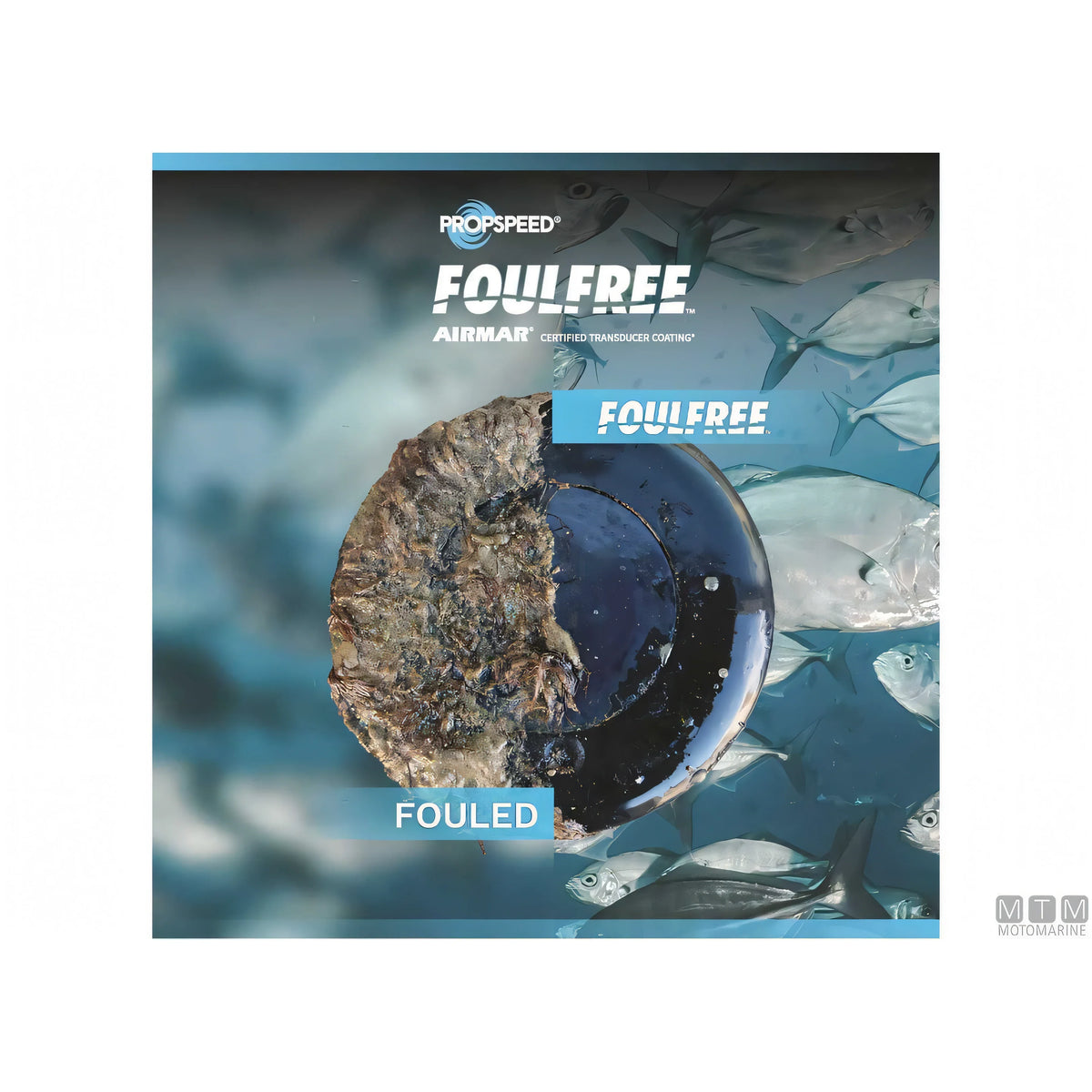 Motomarine Kit Antivegetativa Foulfree per trasduttori — Kit
