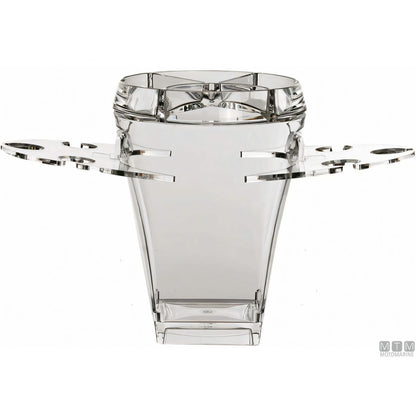Marine Business secchiello champagne con portabicchieri in acrilico — Ø 20 x H 24,5 cm
