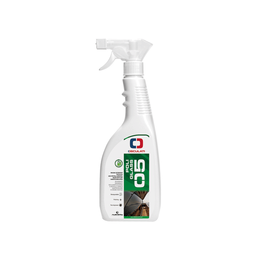 Spray detergente Osculati 05 Poliglass bianco 750ml per superfici in vetro e cristallo