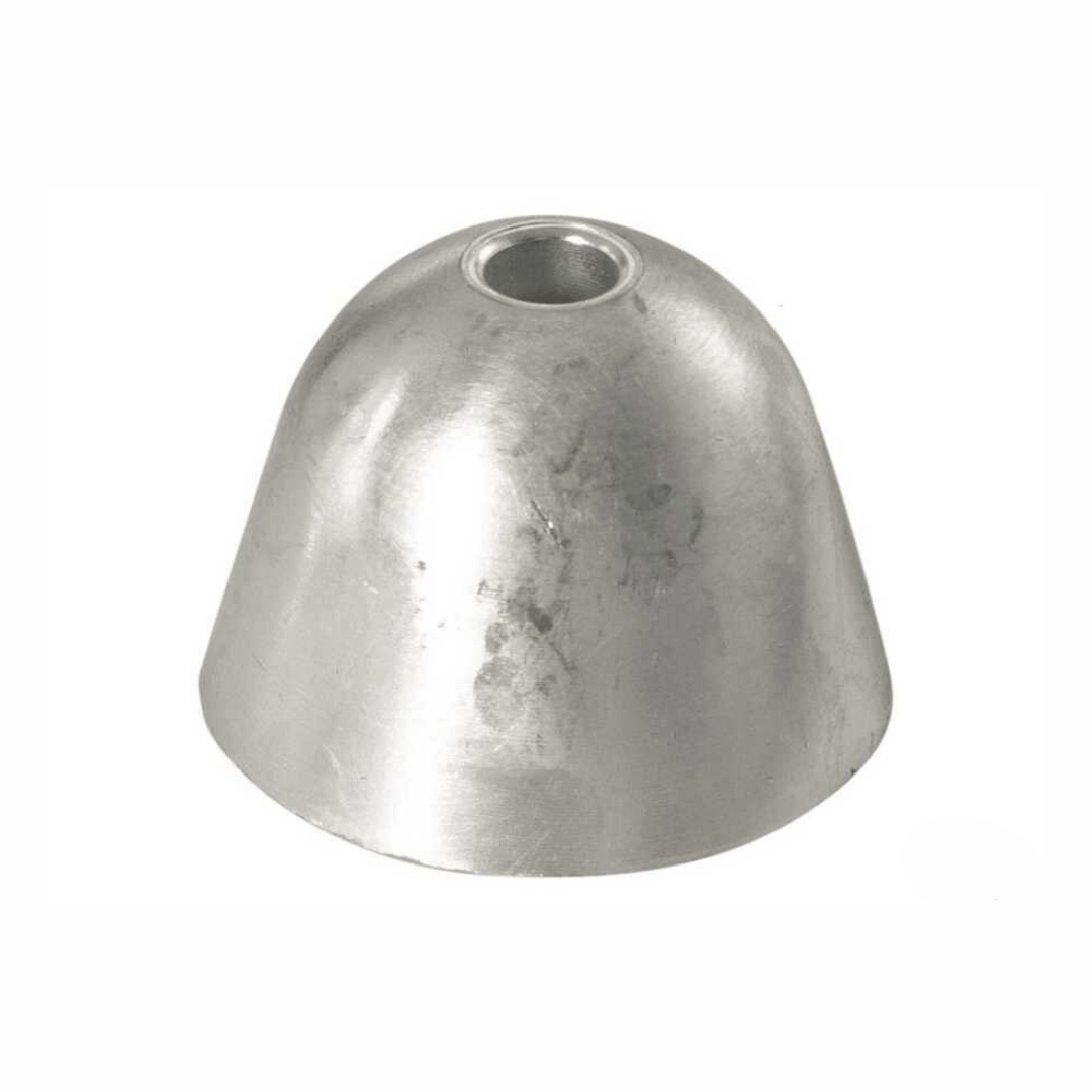 Anodo ogiva in zinco per bow thruster KGF125/130/160, forma conica con foro centrale