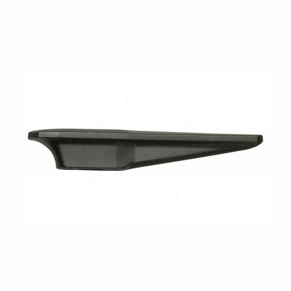 Bitta Jam 155 mm in plastica nera, forma allungata a punta con profilo aerodinamico