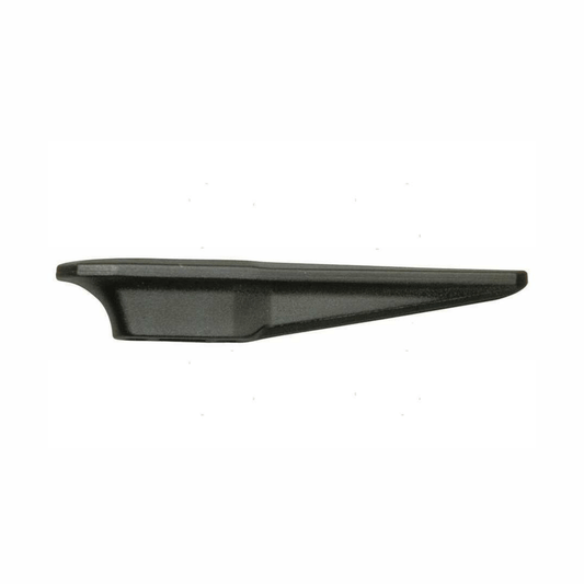 Bitta Jam 155 mm in plastica nera, forma allungata a punta con profilo aerodinamico