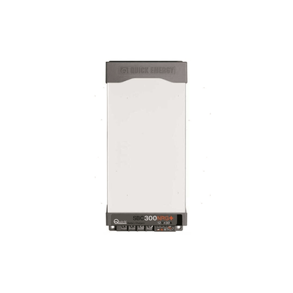 Caricabatterie Quick SBC 300 NRG+ bianco 12V 30A, corpo rettangolare con connettori