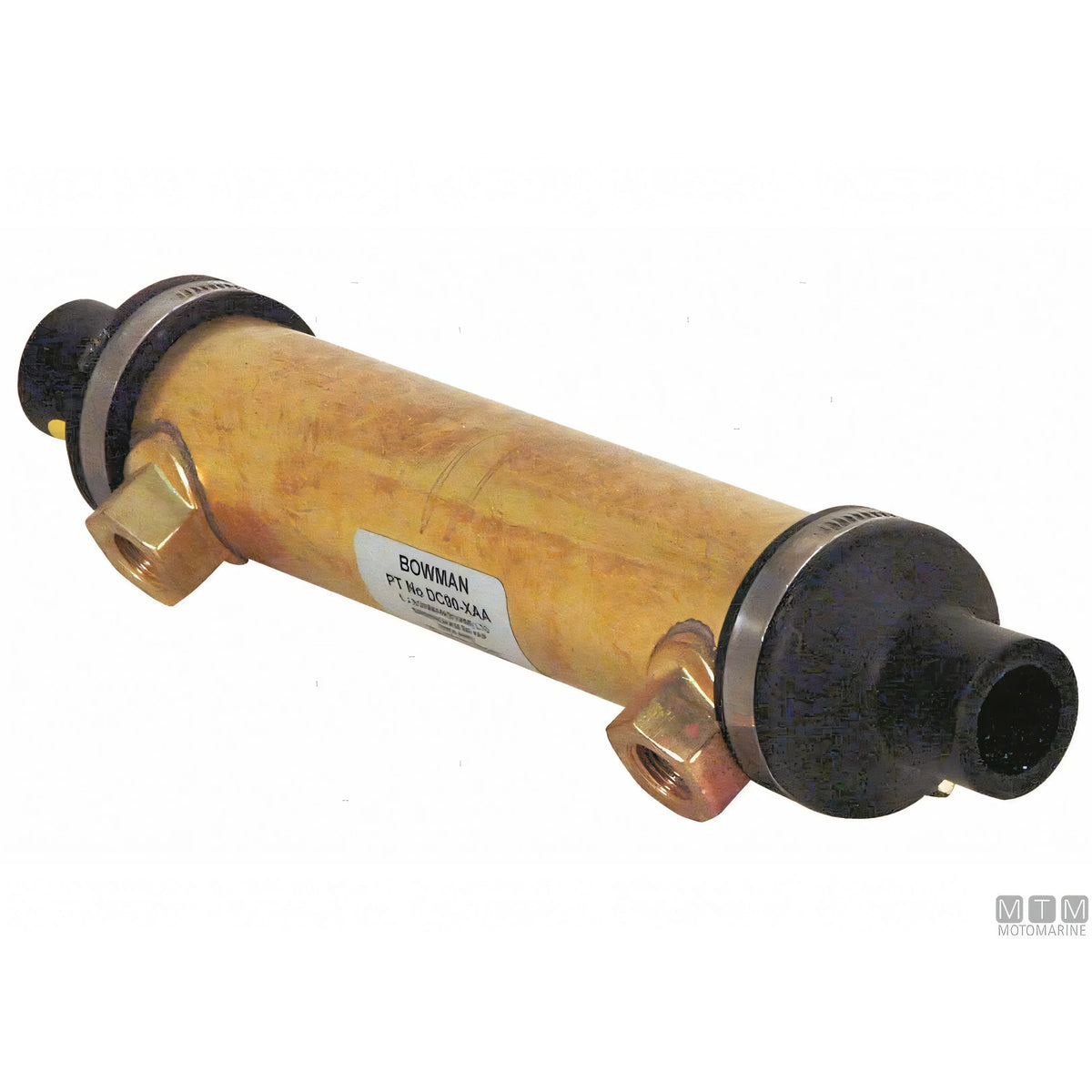 Bowman refrigerante olio DC in lega di Nichel — DC50 - Foro olio 1/2" - Foro acqua Ø28 mm