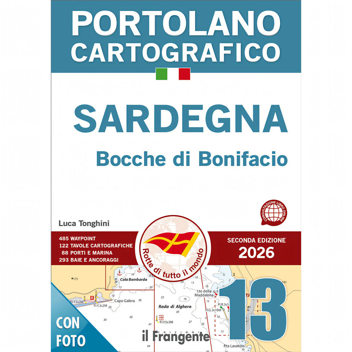 13 - Sardegna e Bocche di Bonifacio 2026 - Portolano Cartografico