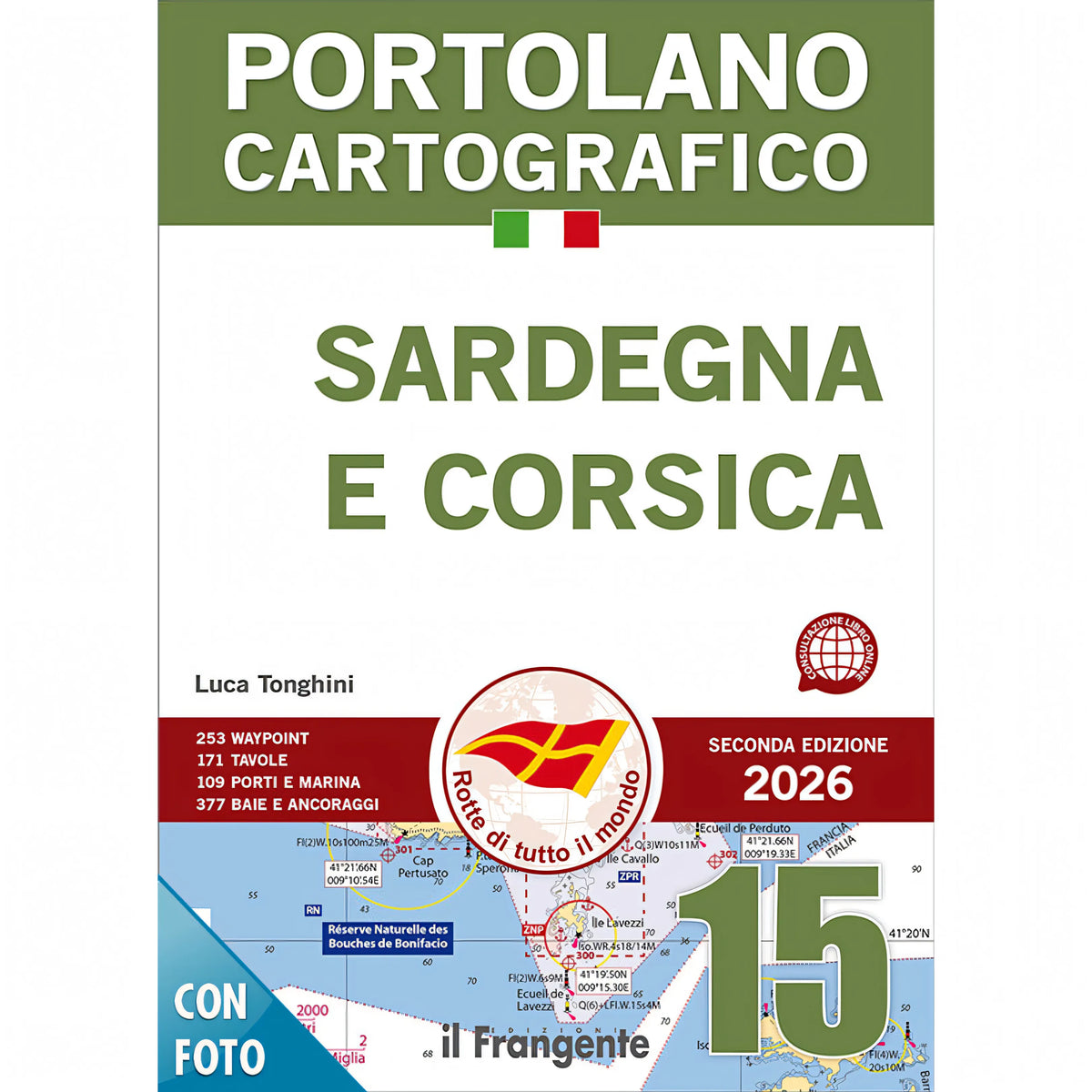 15 - Corsica e Sardegna II Edizione 2026 - Portolano Cartografico