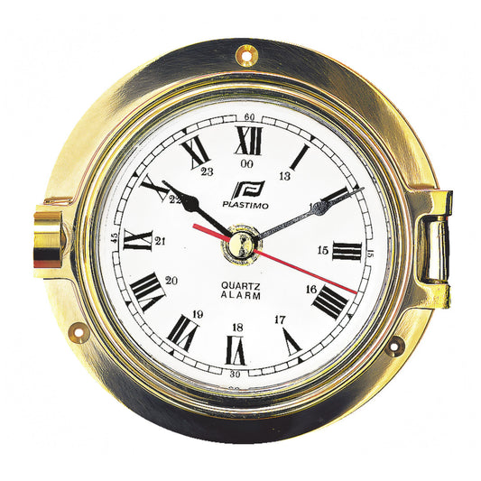 Orologio da bordo Plastimo in ottone lucido