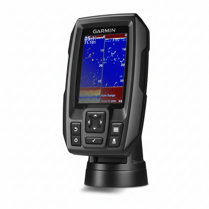 Ecofondametro Garmin Striker 4 nero con display a colori sonar e supporto orientabile