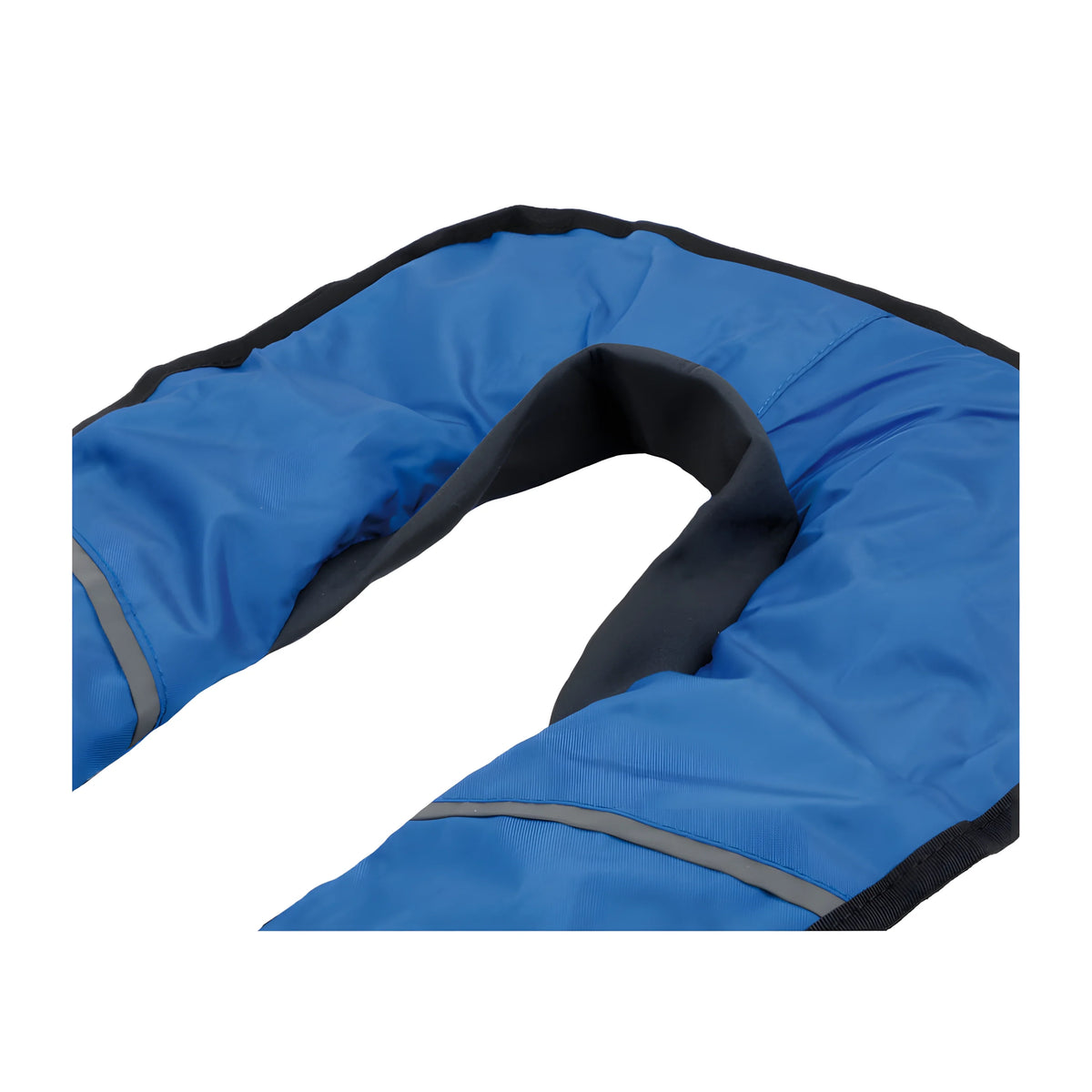 Salvagente autogonfiabile professionale 275N omologato EN ISO 12402-2 con imbracatura integrata e attivatore automatico UML-5 colore blu