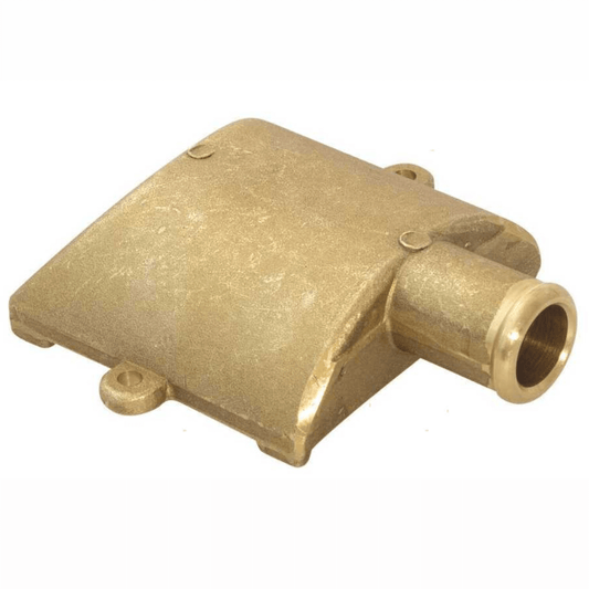 Succhiarola in ottone marino con filtro a rete inox per pompe di sentina, disponibile in versione appesantita o da fissare. sotto 20 25 mm.