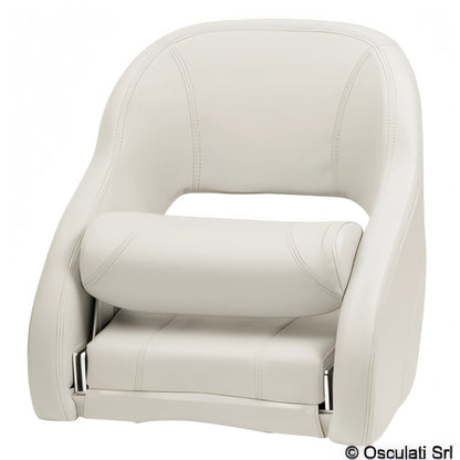 Sedile anatomico imbottito con Flip UP H52R Osculati