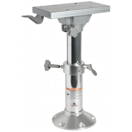 Supporto sedile con slitta girevole lucidato a specchio Osculati