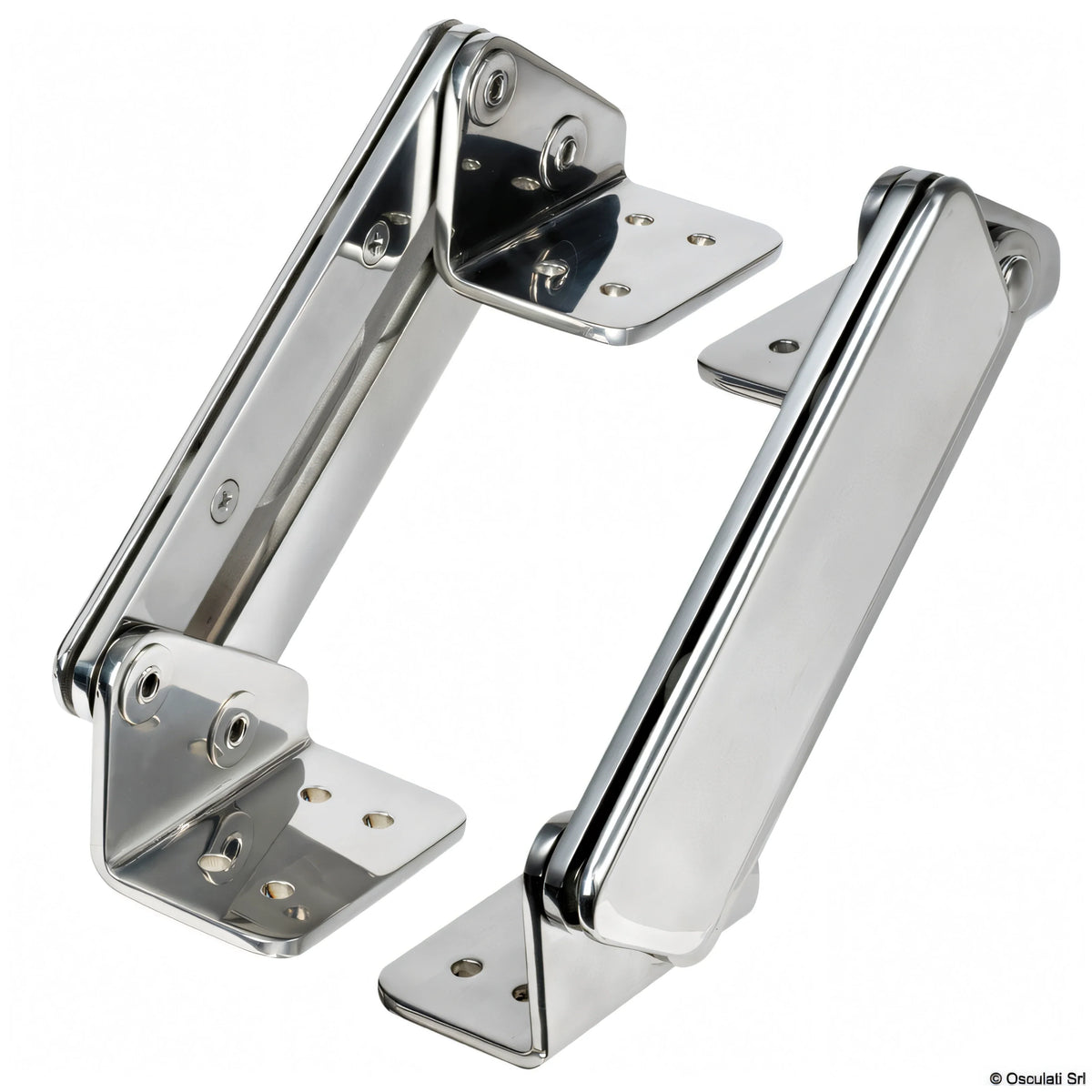 Coppia di cerniere con cover per sedile Osculati