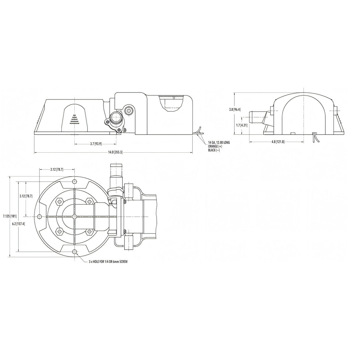 Kit trasformazione WC Jabsco, seconda vista