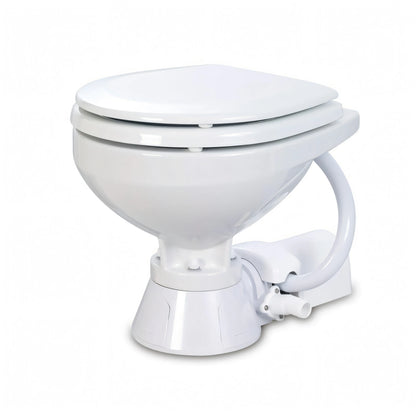 WC elettrico Jabsco Compact in vetroceramica bianca