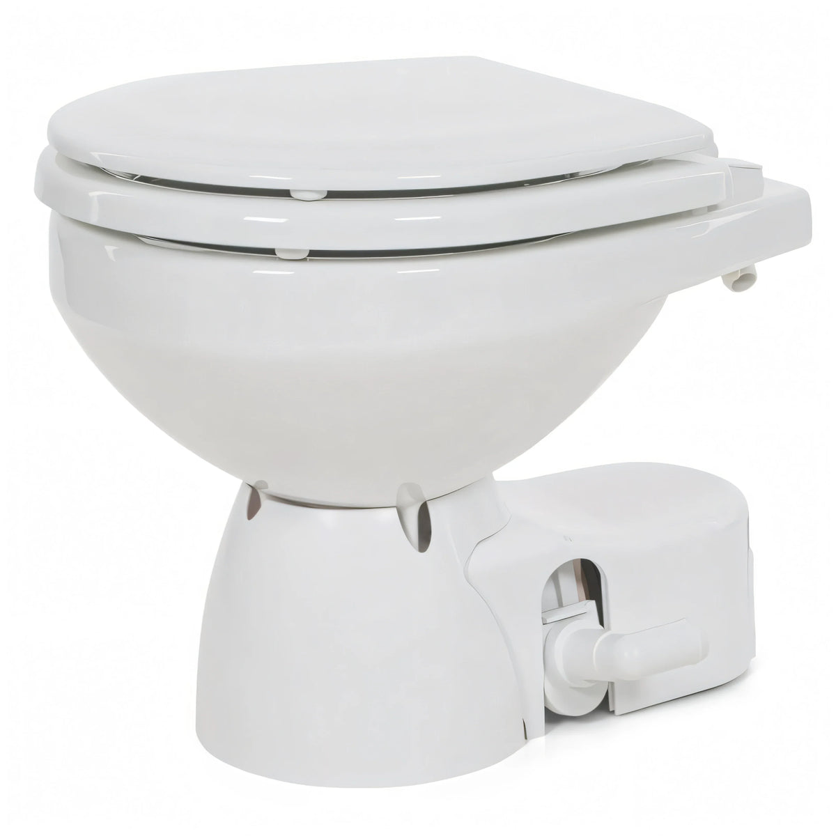 WC elettrico Jabsco Quiet Flush E2 Regular in ceramica bianca