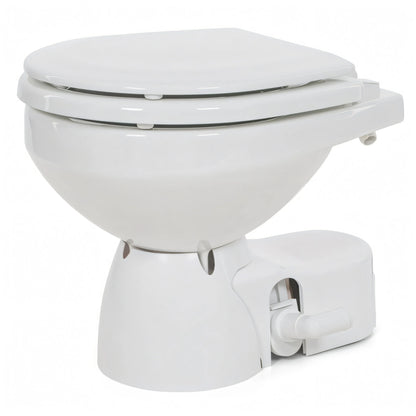 WC elettrico Jabsco Quiet Flush E2 Regular in ceramica bianca