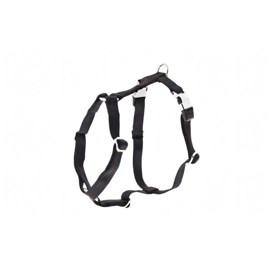 Pettorina in nylon Ferribiella, modello a 8, 10 mm, colore nero