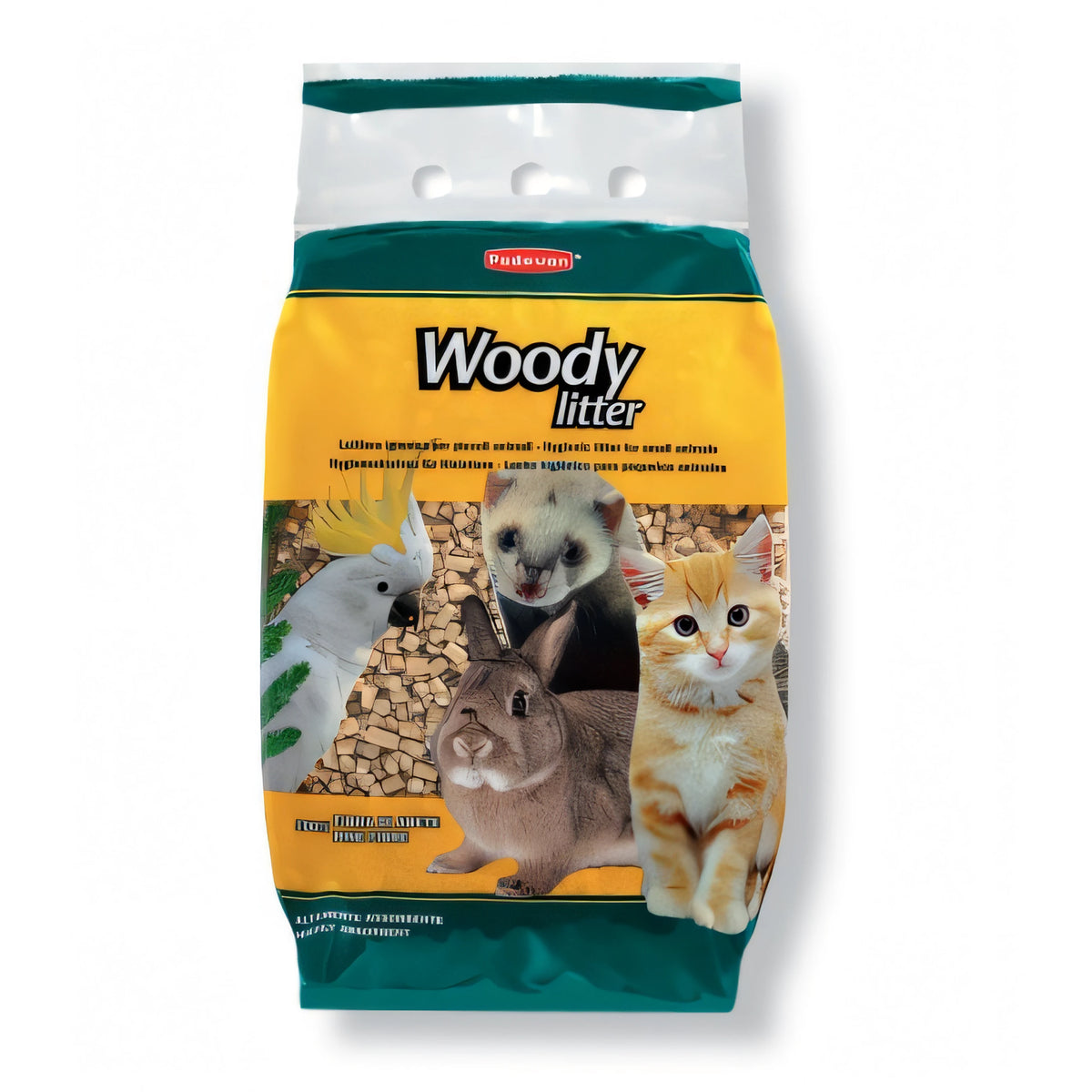 Lettiera a cubetti Woody Padovan da 10 litri