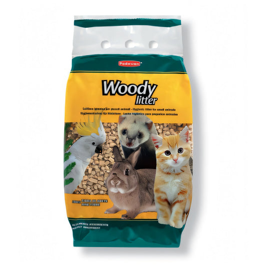 Lettiera a cubetti Woody Padovan da 10 litri