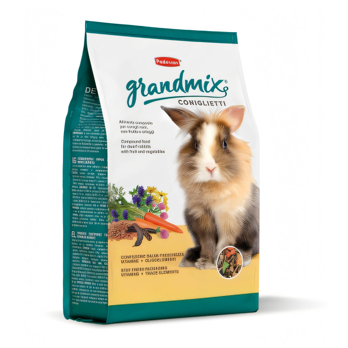 GrandMix Padovan per conigli nani, sacco 3 kg