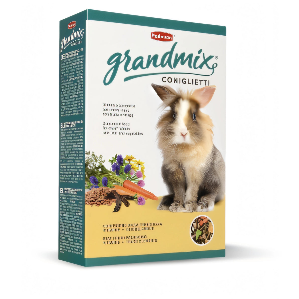 GrandMix Padovan per conigli nani, dettaglio confezione